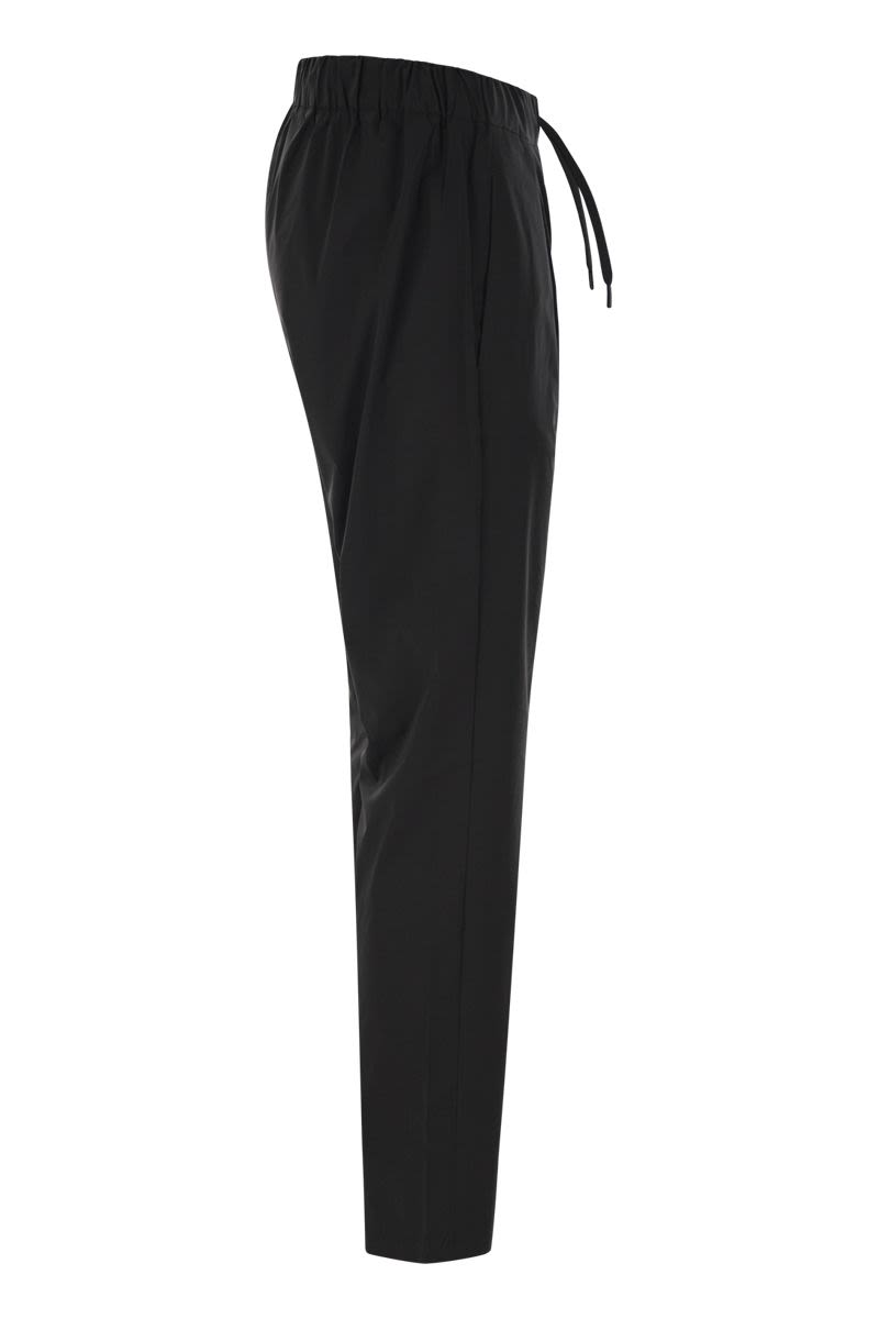 HERNO Ultralight Stretch Nylon Trousers for Women