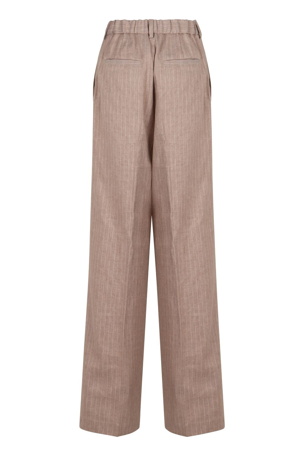 HERNO Linen and Cotton Trousers for Women