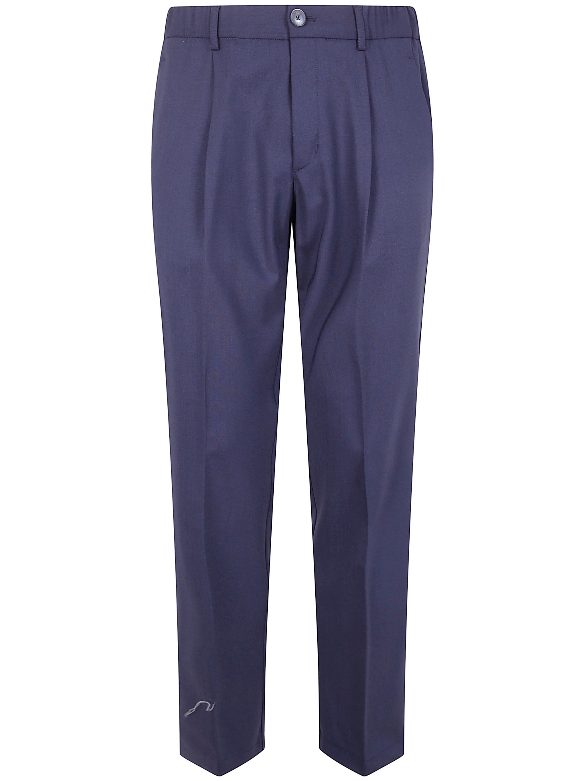 HERNO Pleated Front Pants - Regular Fit