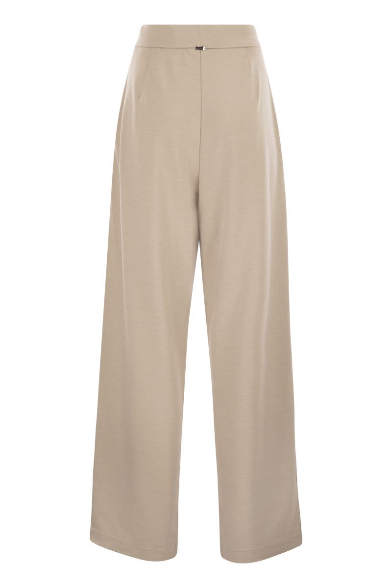 HERNO Jogger Trousers in Viscose Blend - Regular Fit