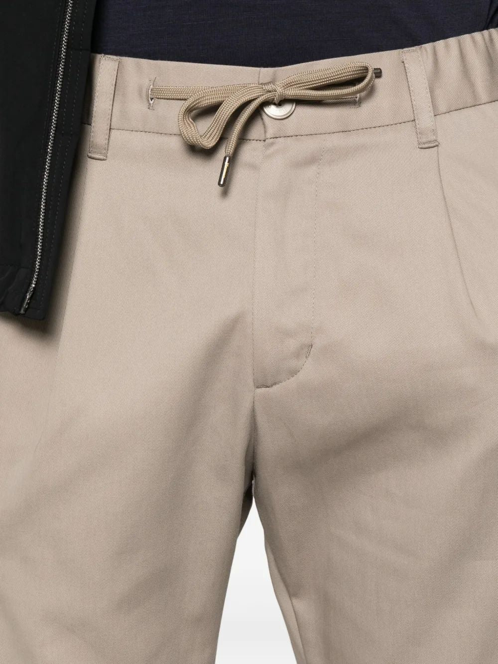 HERNO Essential Cotton Trousers for Men - FW25 Collection