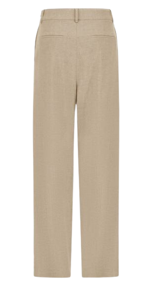 HERNO Chic Resort Trousers with Mélange Effect - Women's Regular Fit