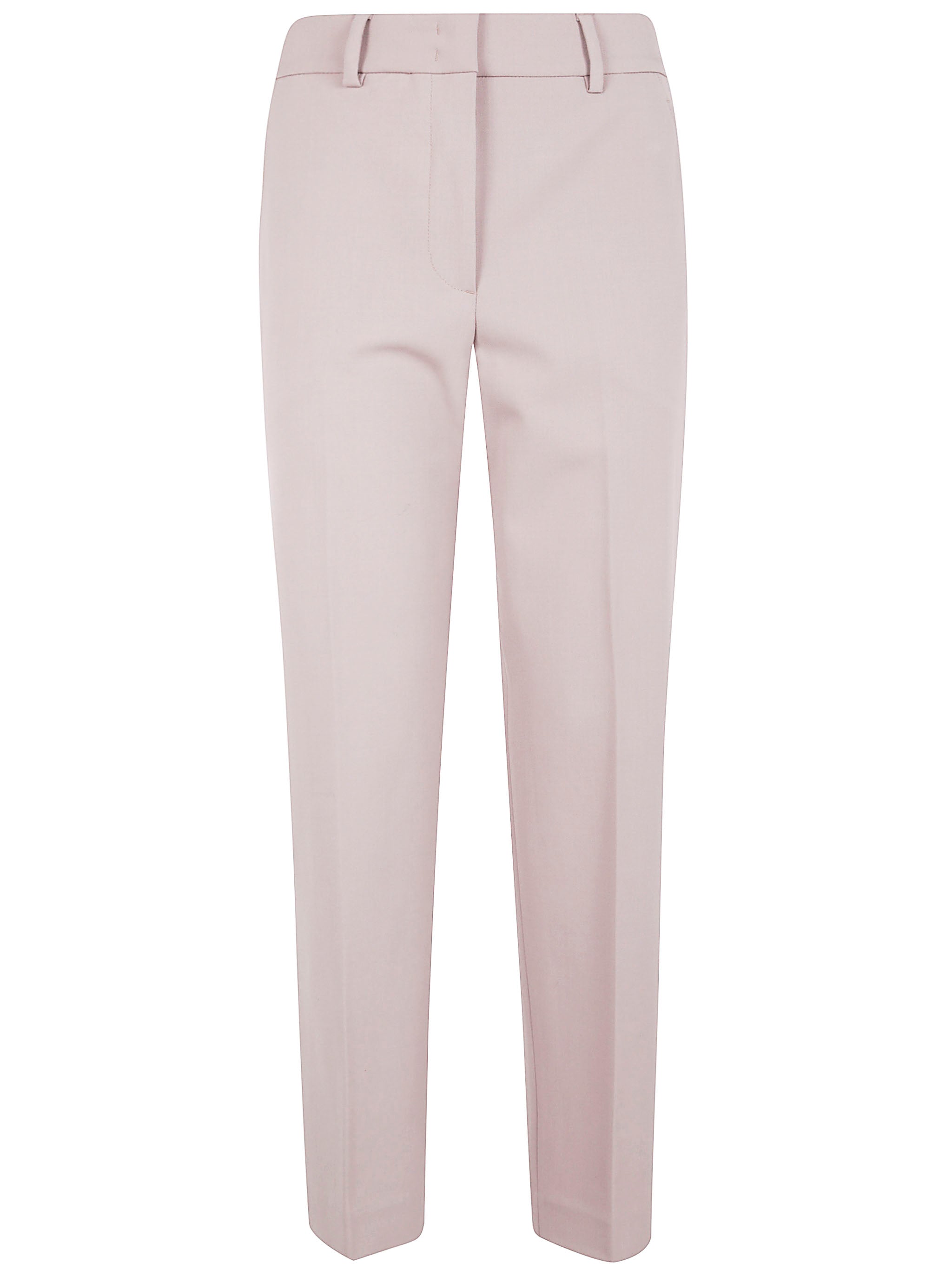 SEVENTY Chic Women's Gabardine Mix Wool Trousers