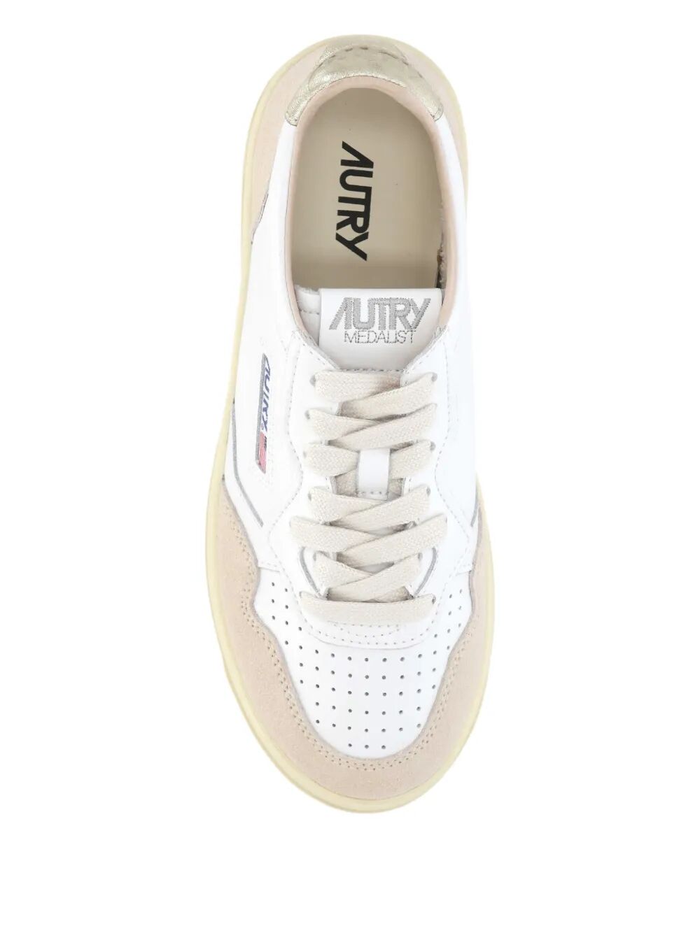AUTRY Platform Low Suede Sneakers for Women