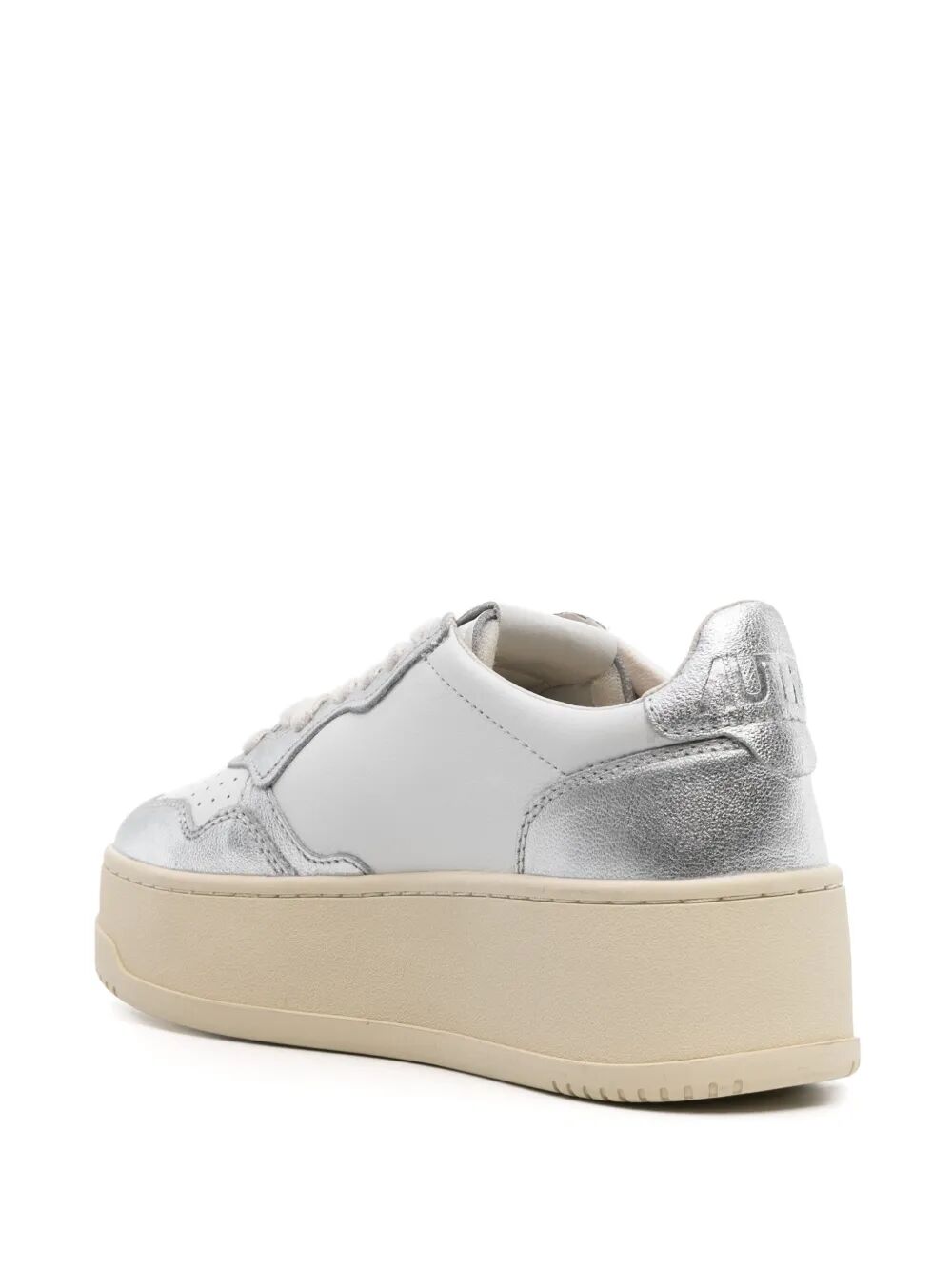 AUTRY Platform Low Leather Sneakers for Women