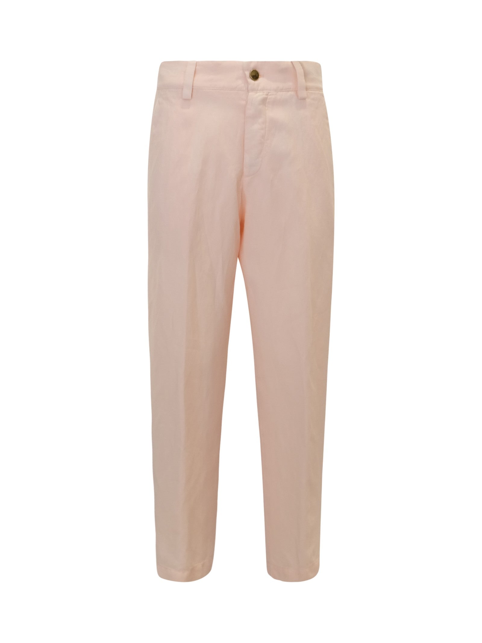 PT Pink Cotton Trousers - Women's Stylish Fit