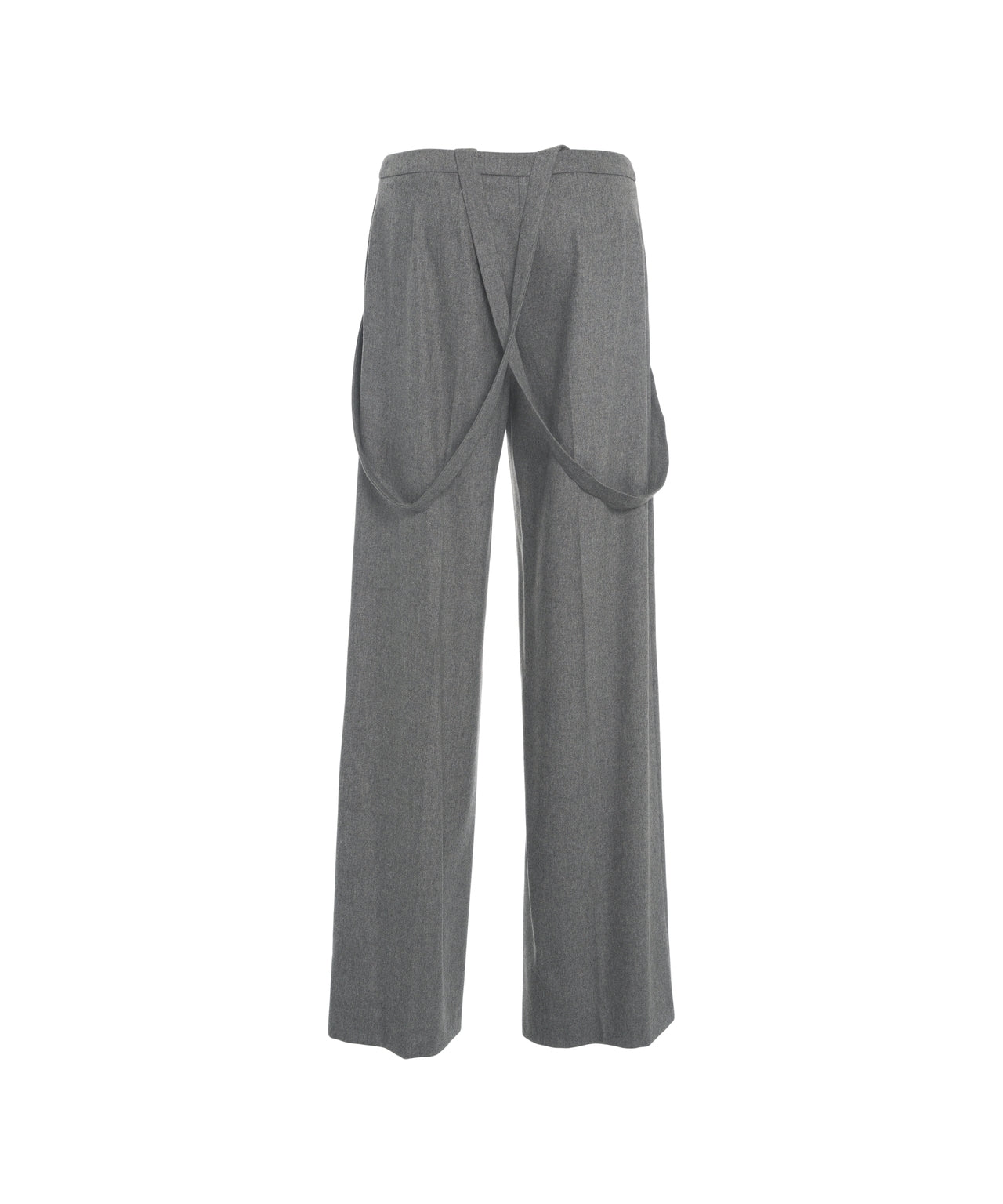 PT TORINO Wide-Leg Trousers with Suspenders - Diana