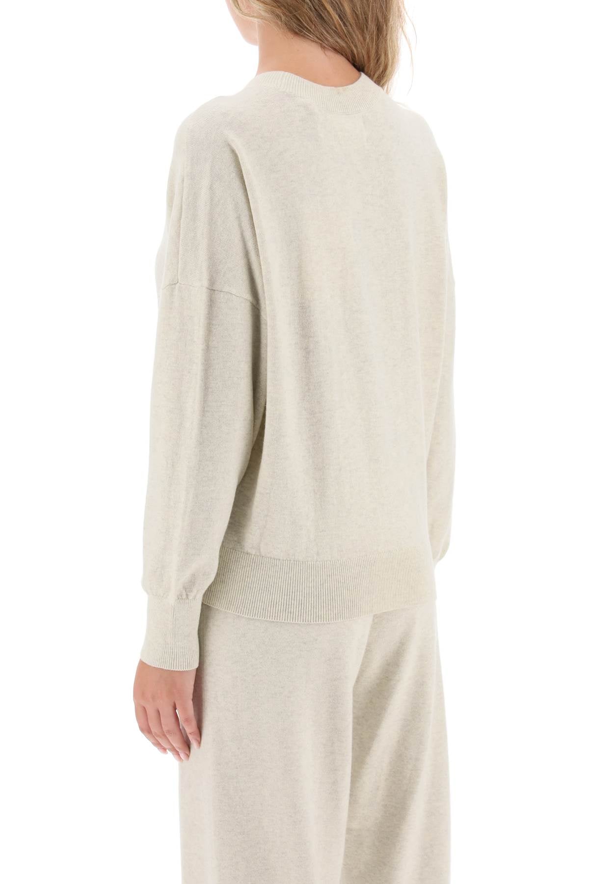 ISABEL MARANT ETOILE Karin Intarsia Logo Cardigan (Women's, Mini)