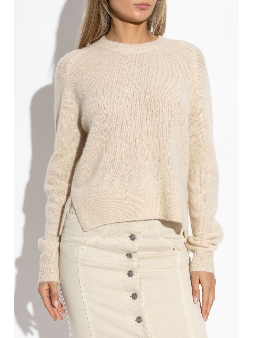 ISABEL MARANT Silk Blend Lylia Mini Sweater