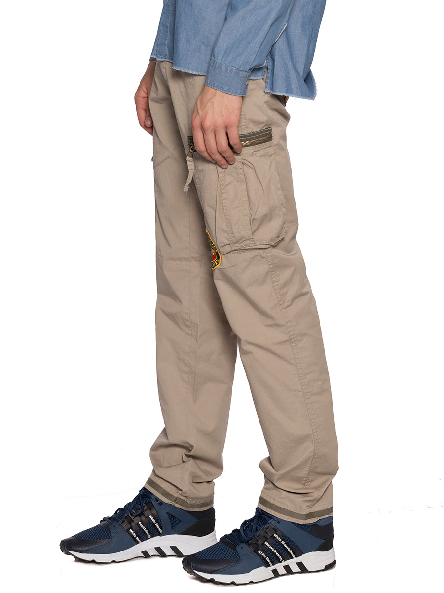 HISTORY REPEATS Men's Cargo Pants with Patches - Size 50