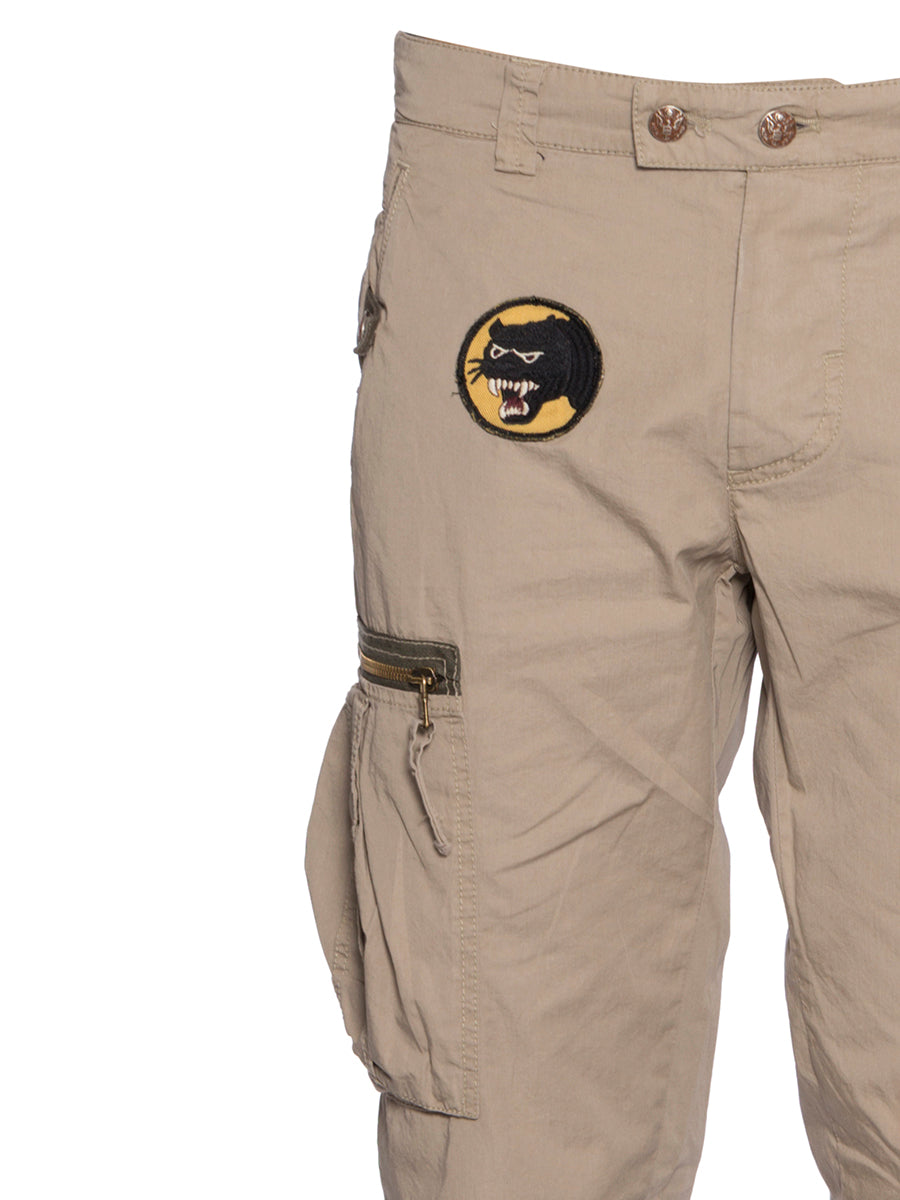 HISTORY REPEATS Men's Cargo Pants with Patches - Size 50