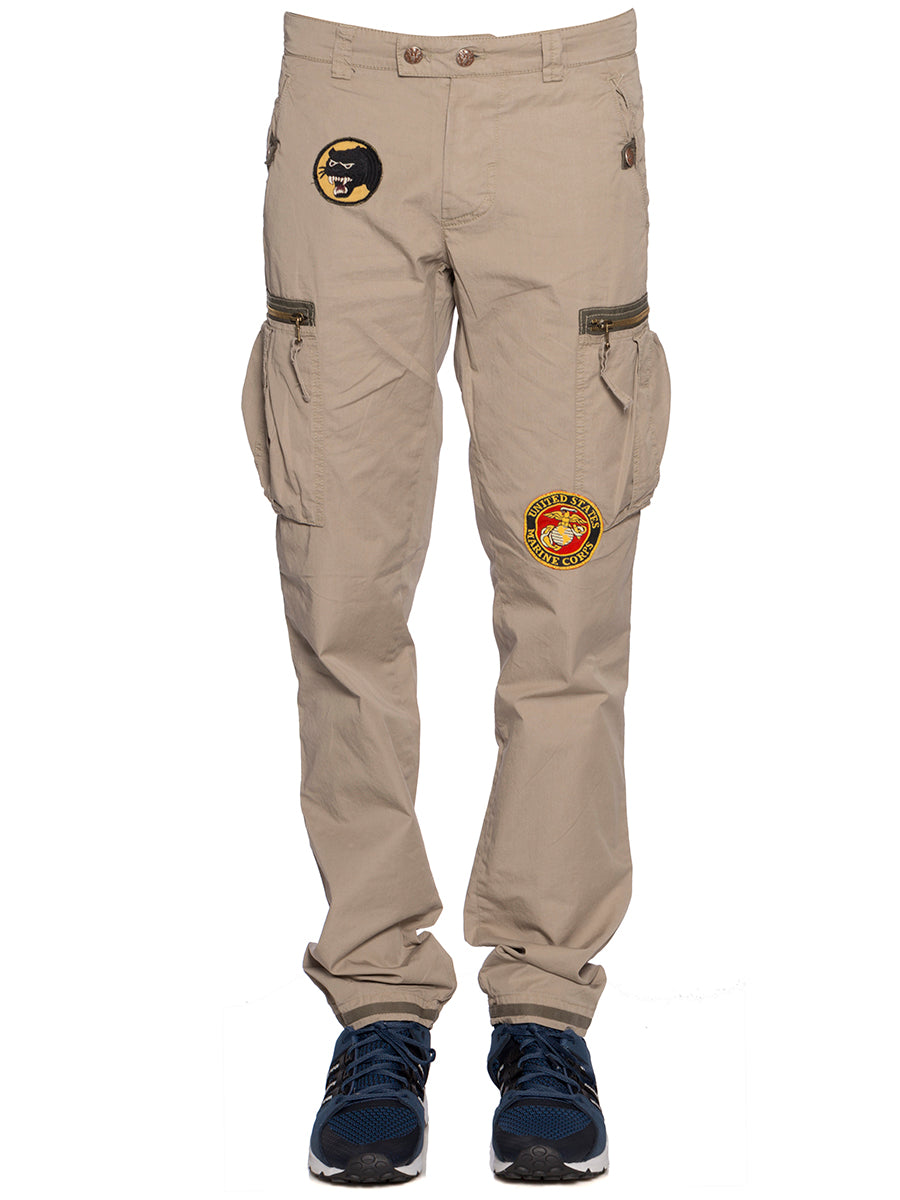 HISTORY REPEATS Men's Cargo Pants with Patches - Size 50