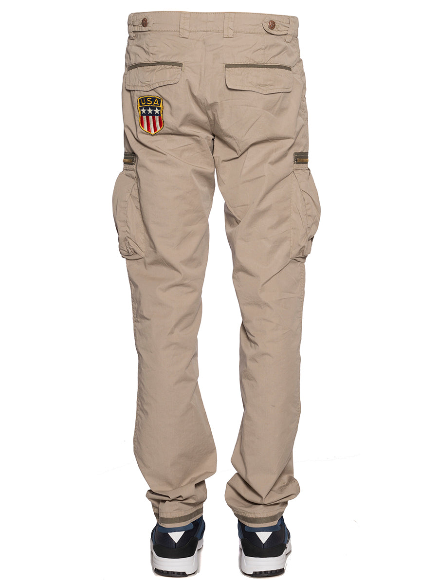 HISTORY REPEATS Men's Cargo Pants with Patches - Size 50