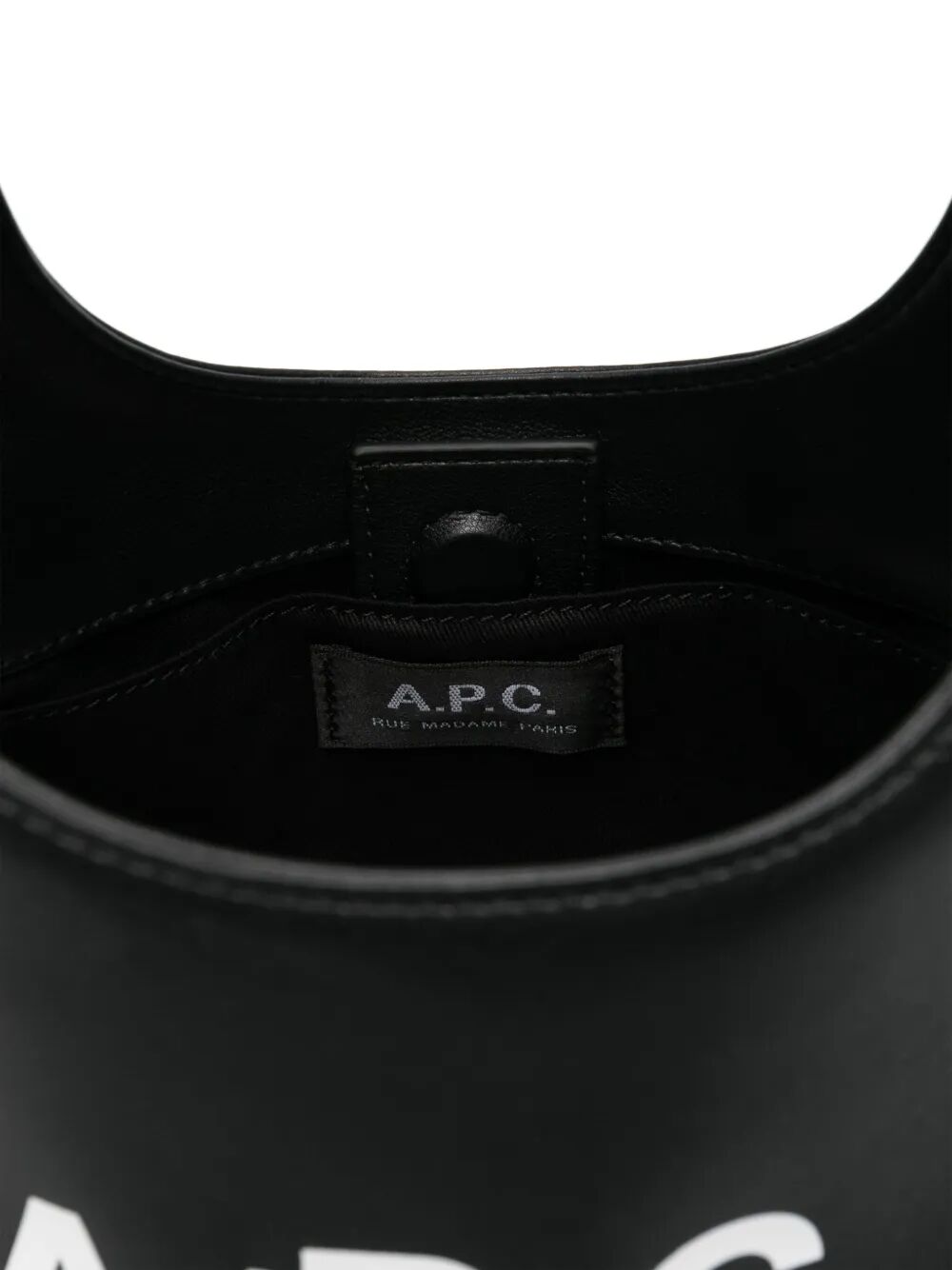 A.P.C. Mini Synthetic Leather Small Ninon Shoulder Handbag