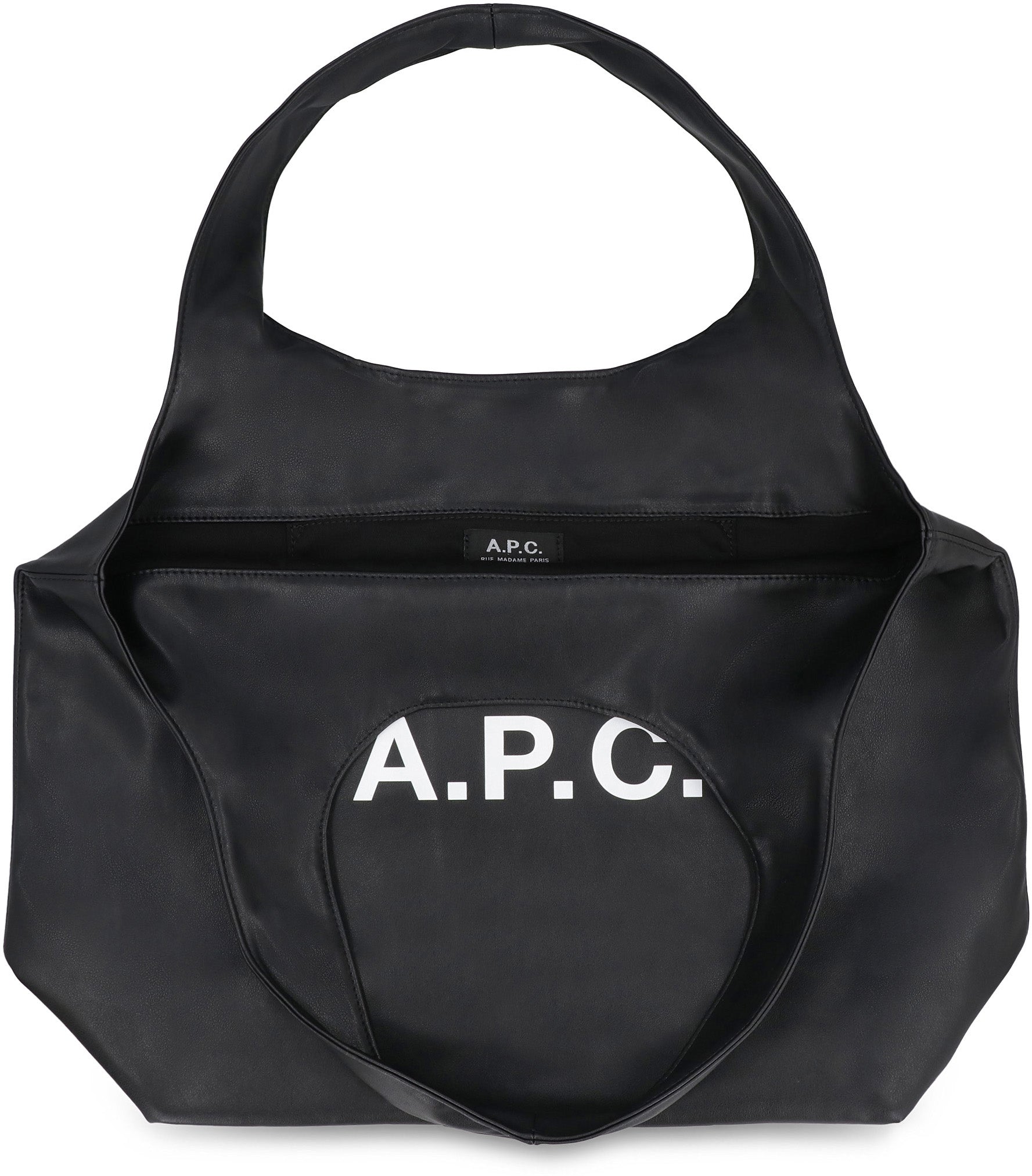 A.P.C. Mini Soft Leather Tote Handbag