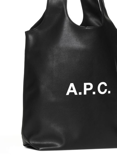 A.P.C. Mini Synthetic Leather Shopping Tote Handbag