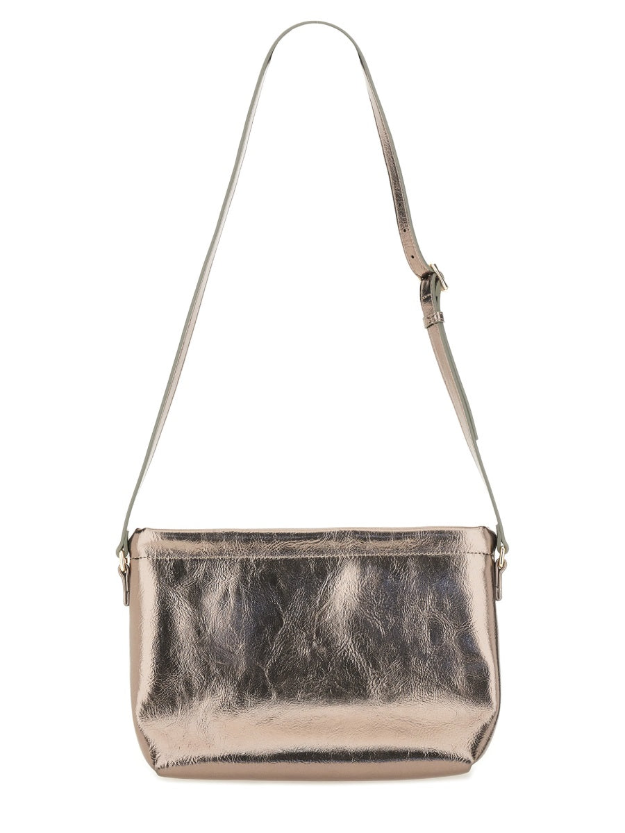 A.P.C. Silver Shoulder Handbag