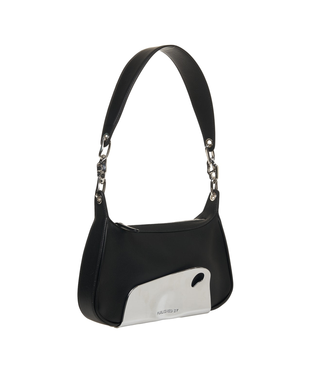 PUBLISHED BY Mini Shoulder Handbag with Logo Details (27 x 15 x 5.5 cm)