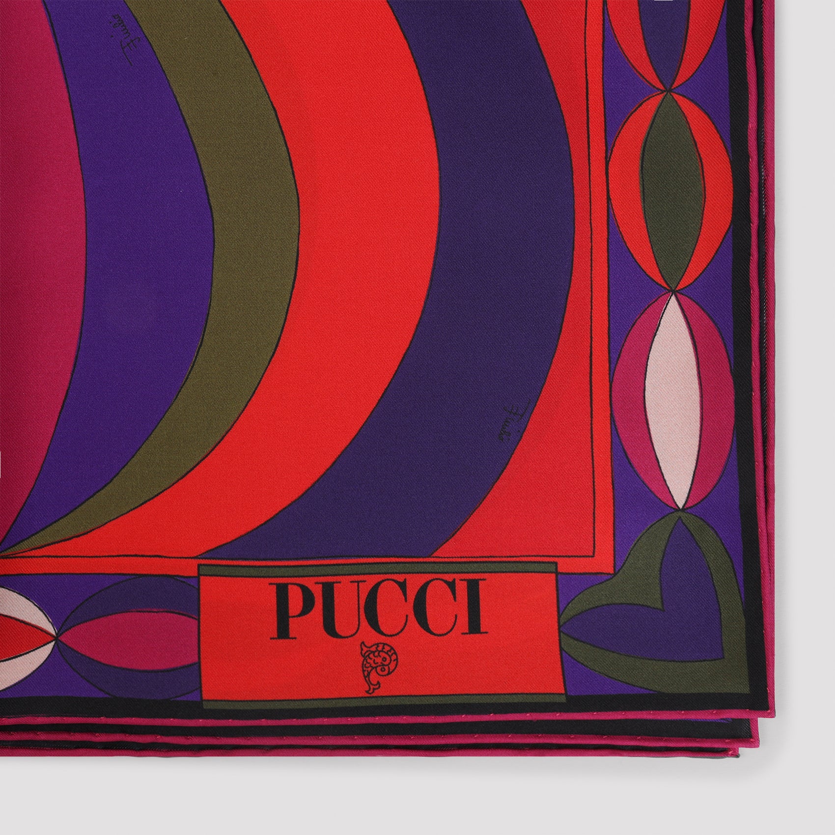 EMILIO PUCCI Vibrant Silk Scarf