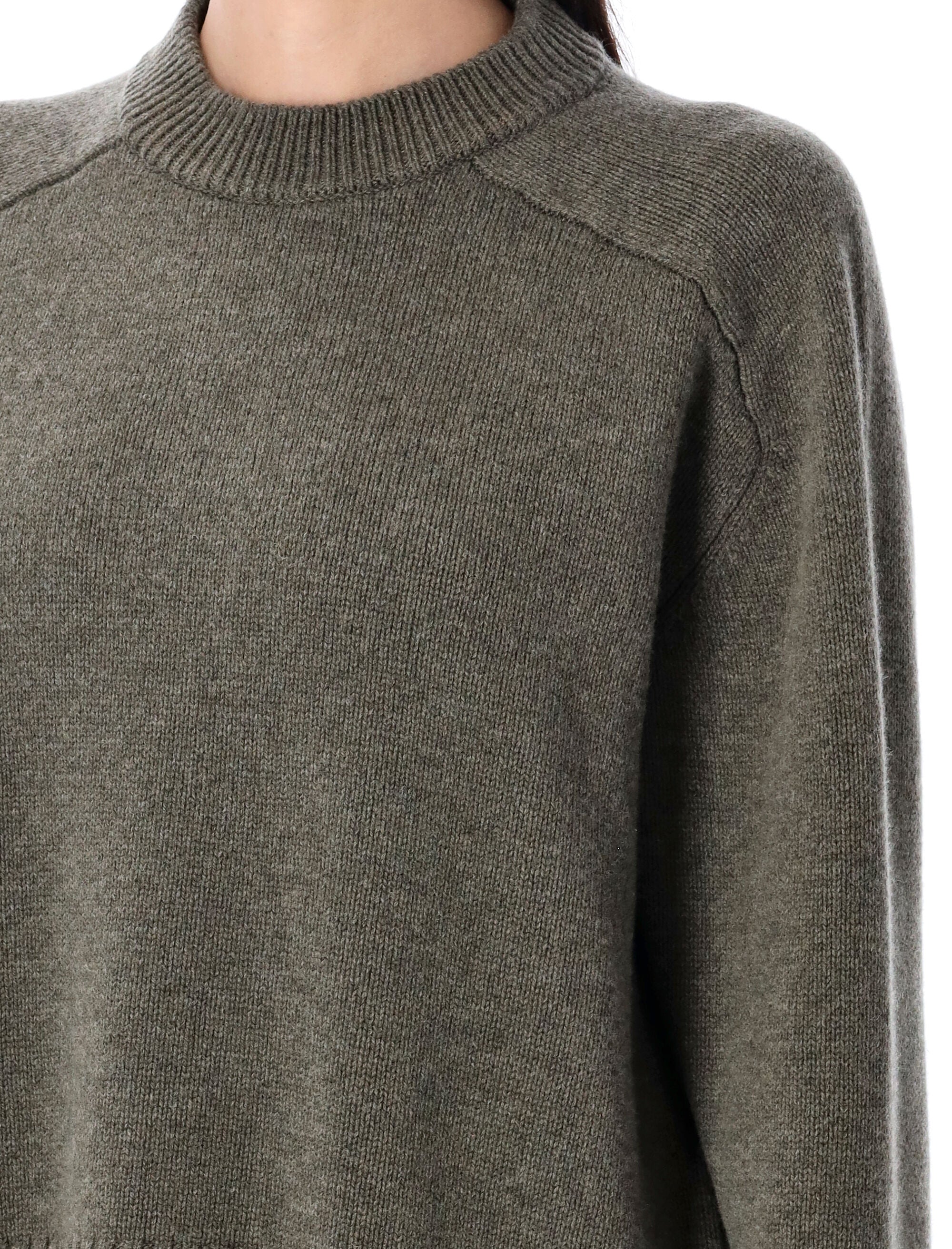 SOEUR Loose Fit Wool Knit Jumper - Women's Size 36