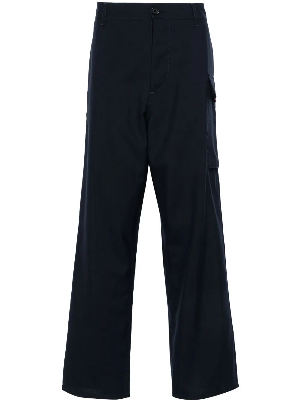 MARNI Men's Wool Woven Trousers for SS25