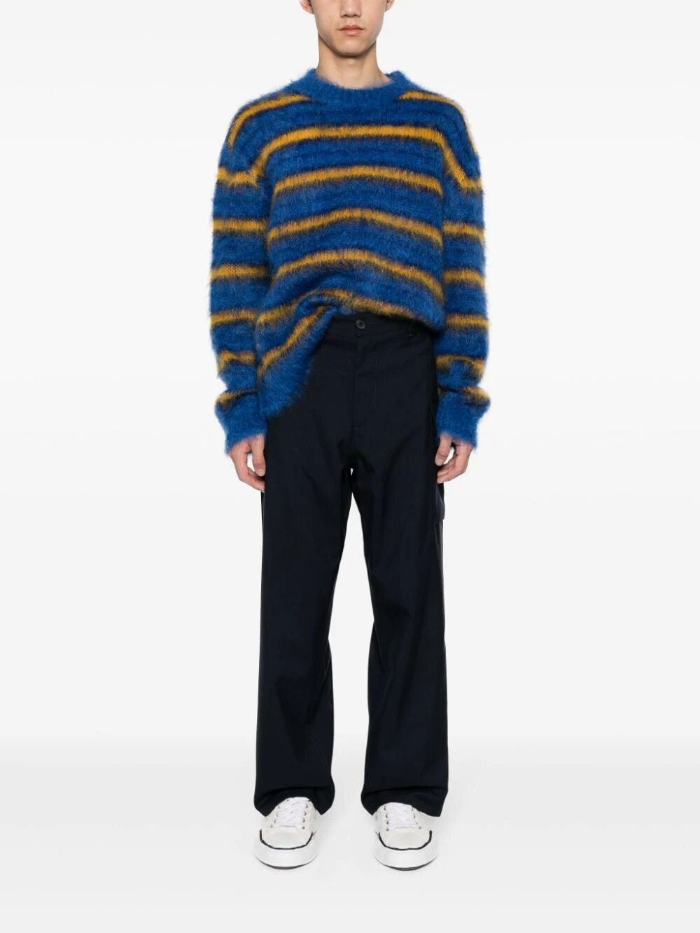 MARNI Tailored Wool Trousers for Men - SS24 Collection