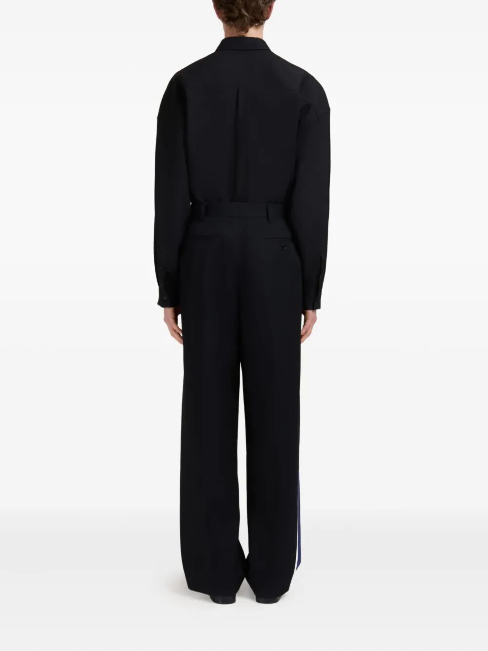 MARNI Men's Wool Knit Trousers for FW25