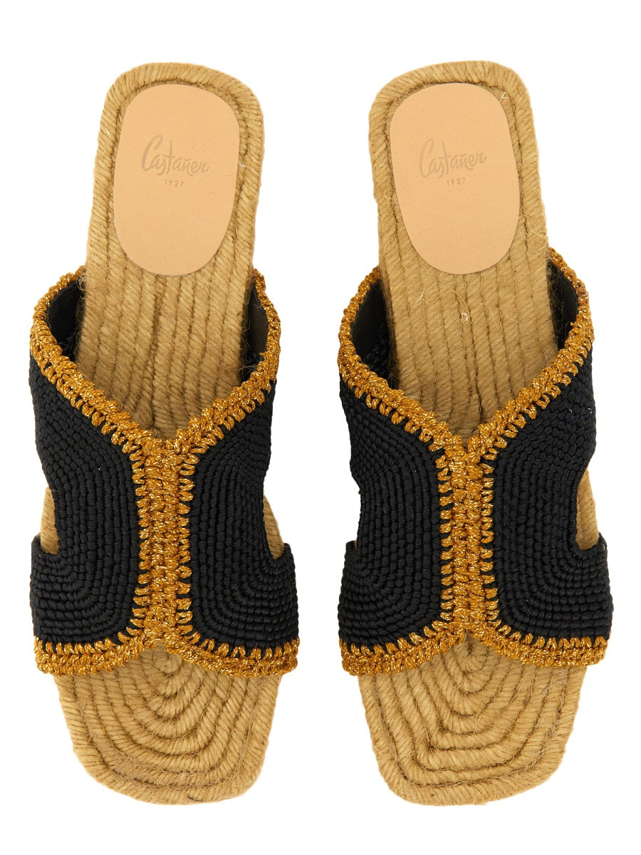 CASTAÑER Rayon and Jute Women's Sandals