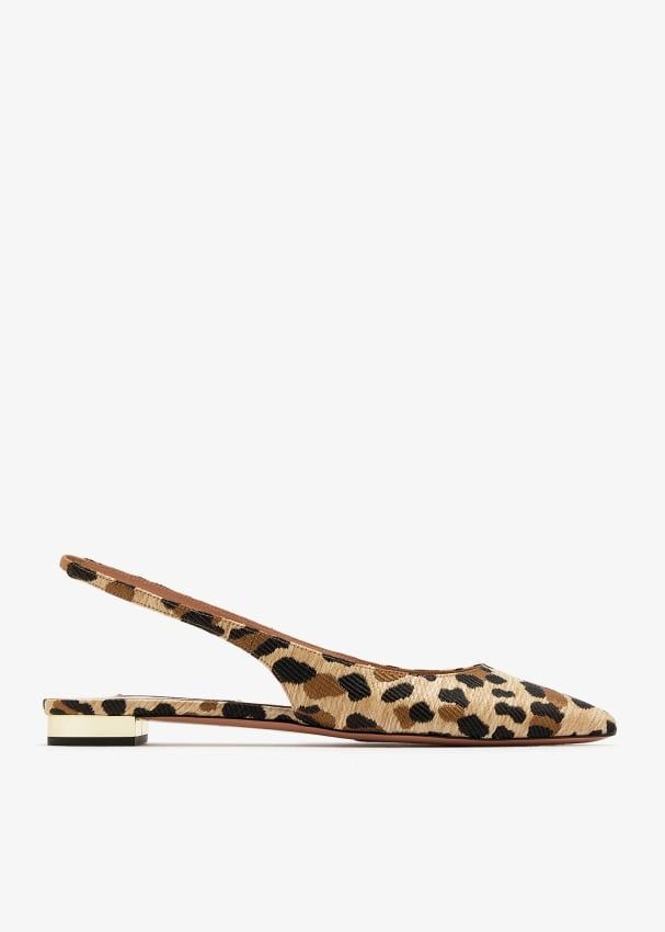 AQUAZZURA Purist Sling Flat Sandals for Women - SS25