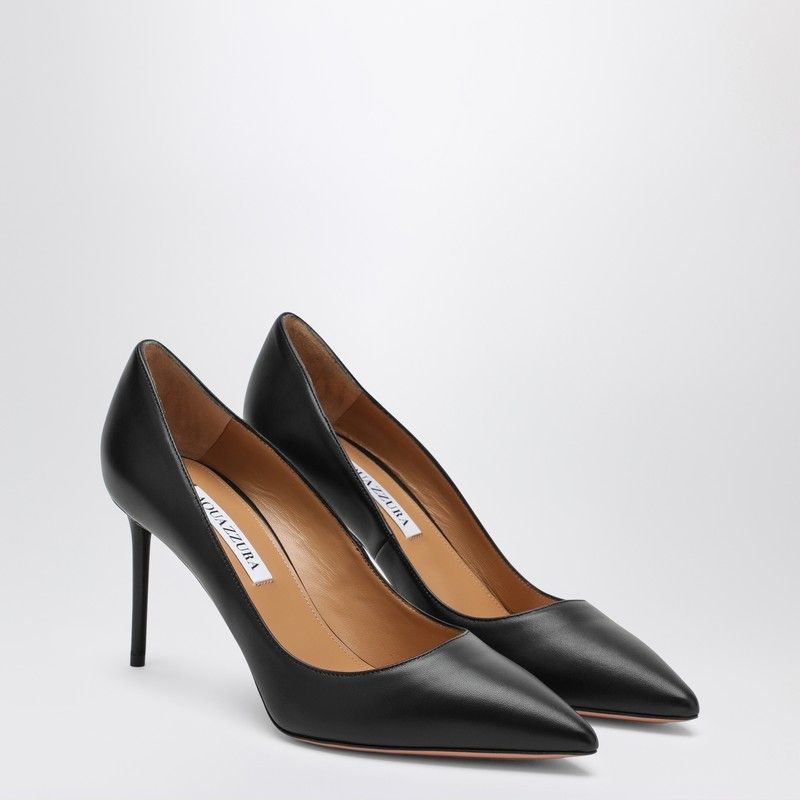 AQUAZZURA Elegant Pointed Toe Pumps with Slim High Heel