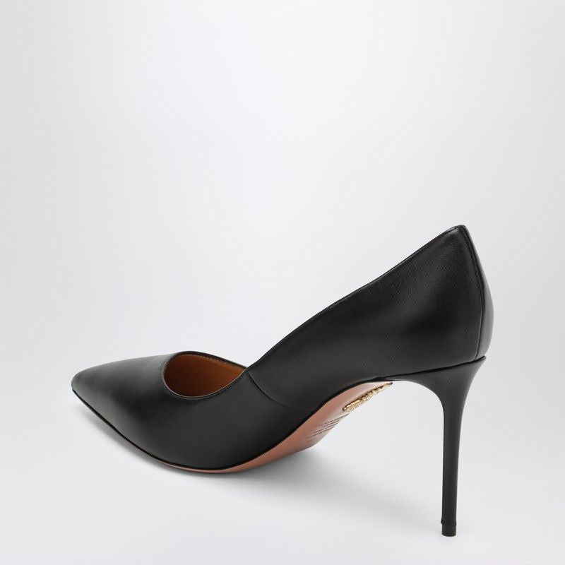 AQUAZZURA Elegant Pointed Toe Pumps with Slim High Heel