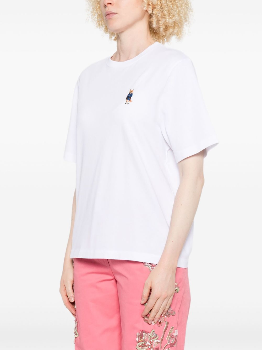 MAISON KITSUNÉ Dressed Fox Cotton T-Shirt