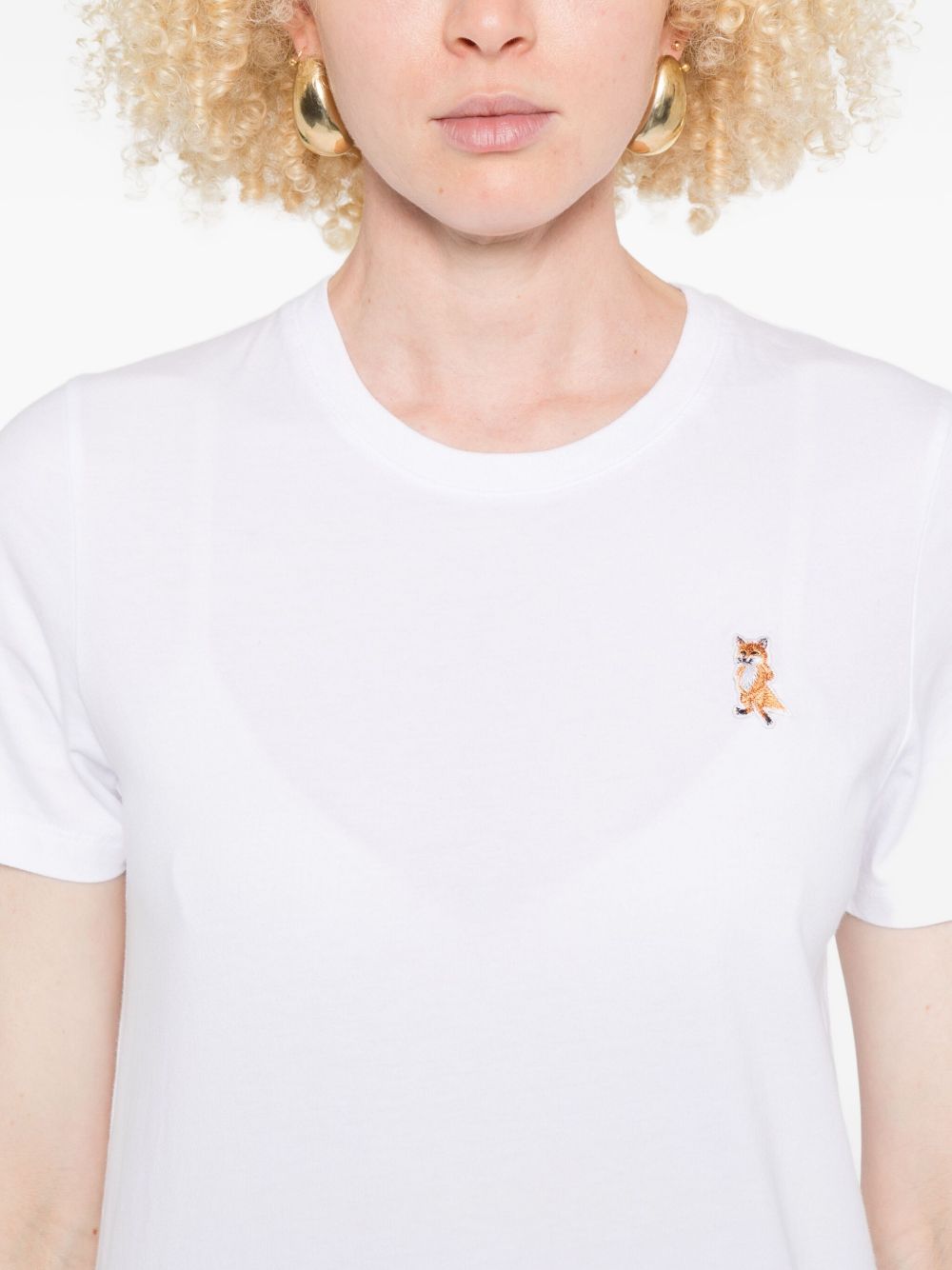 MAISON KITSUNÉ Cotton Crew-Neck T-Shirt