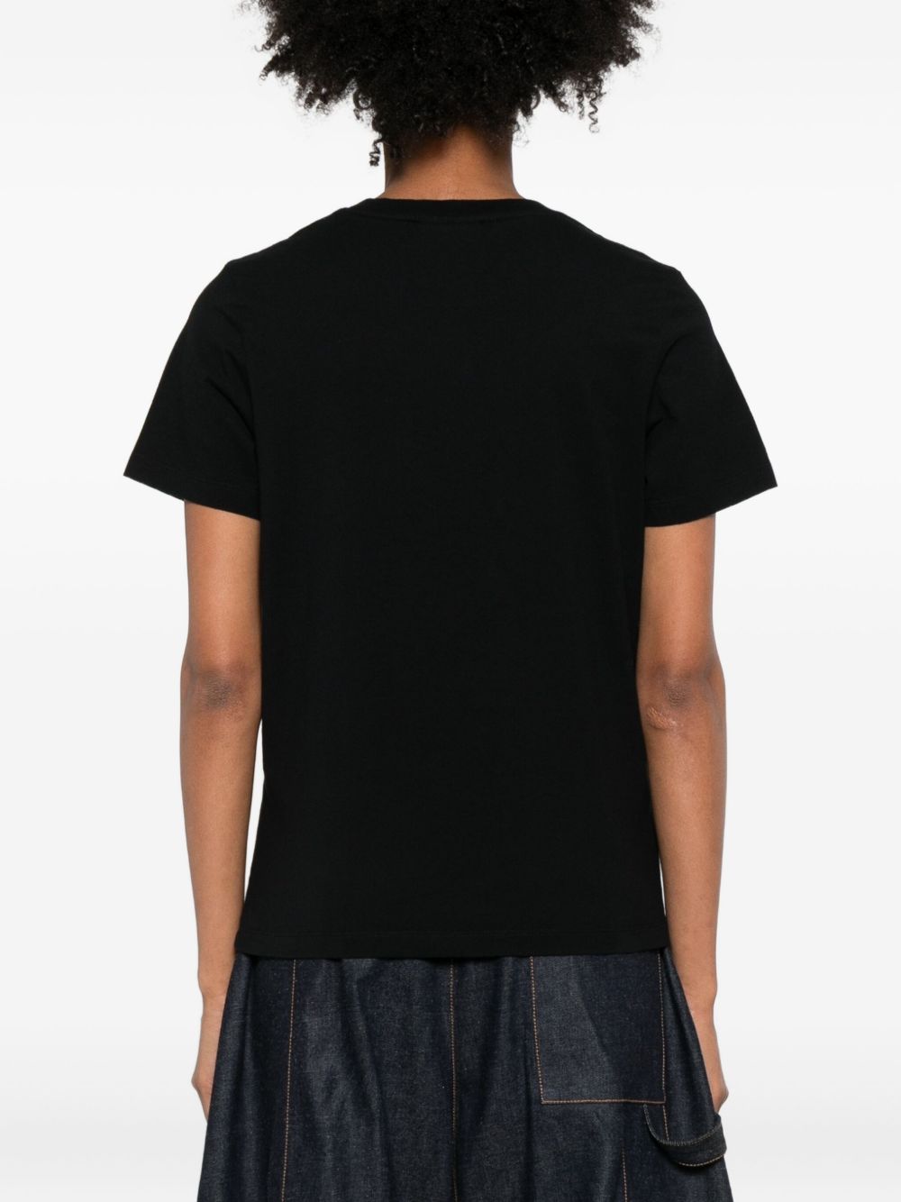 MAISON KITSUNÉ Cotton Crew-Neck T-Shirt for Women