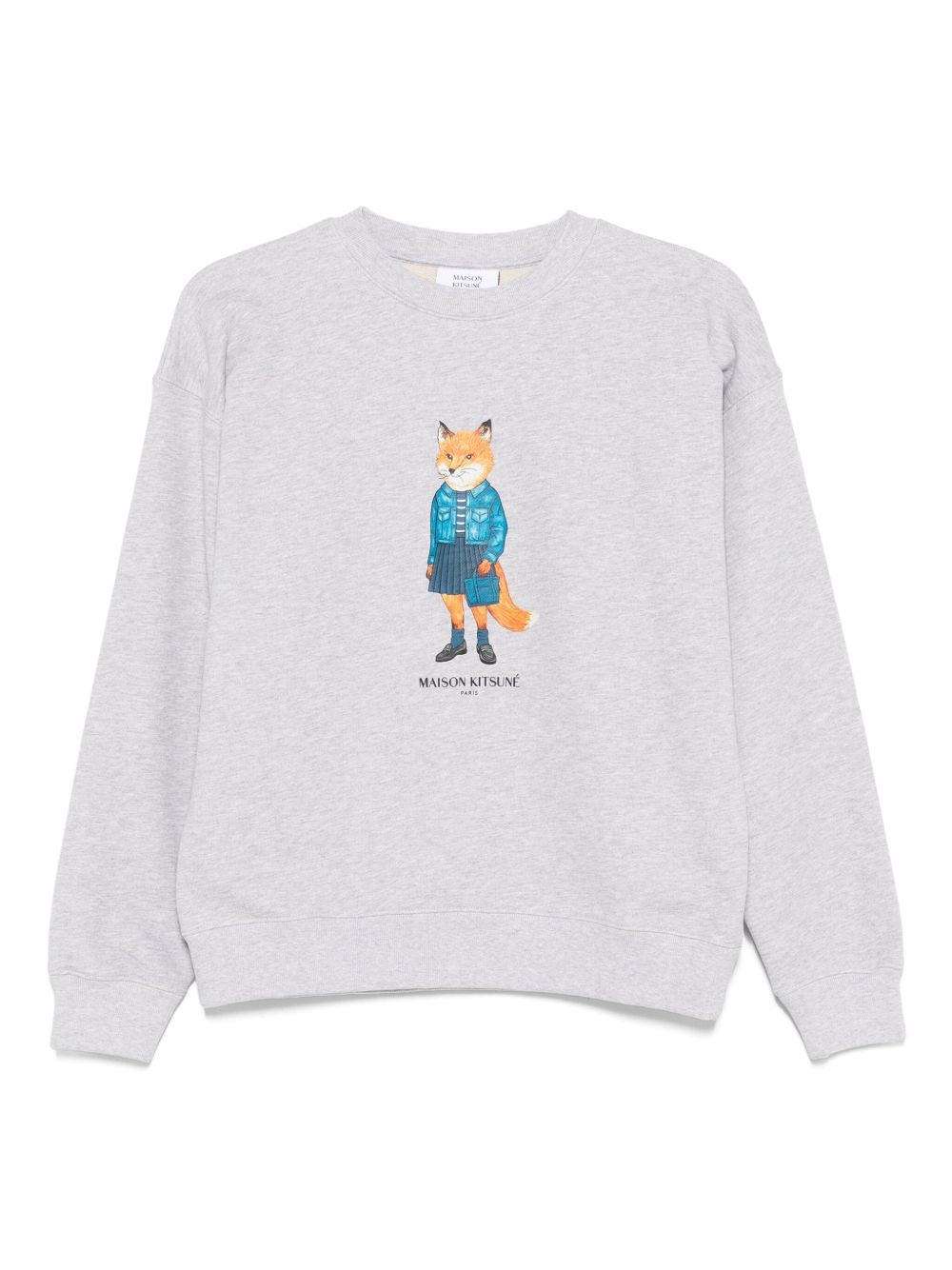 MAISON KITSUNÉ Dressed Fox Cotton Sweatshirt