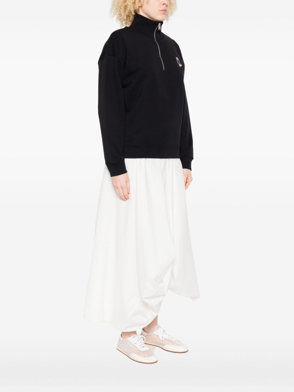 MAISON KITSUNÉ Dressed Fox Cotton Sweatshirt