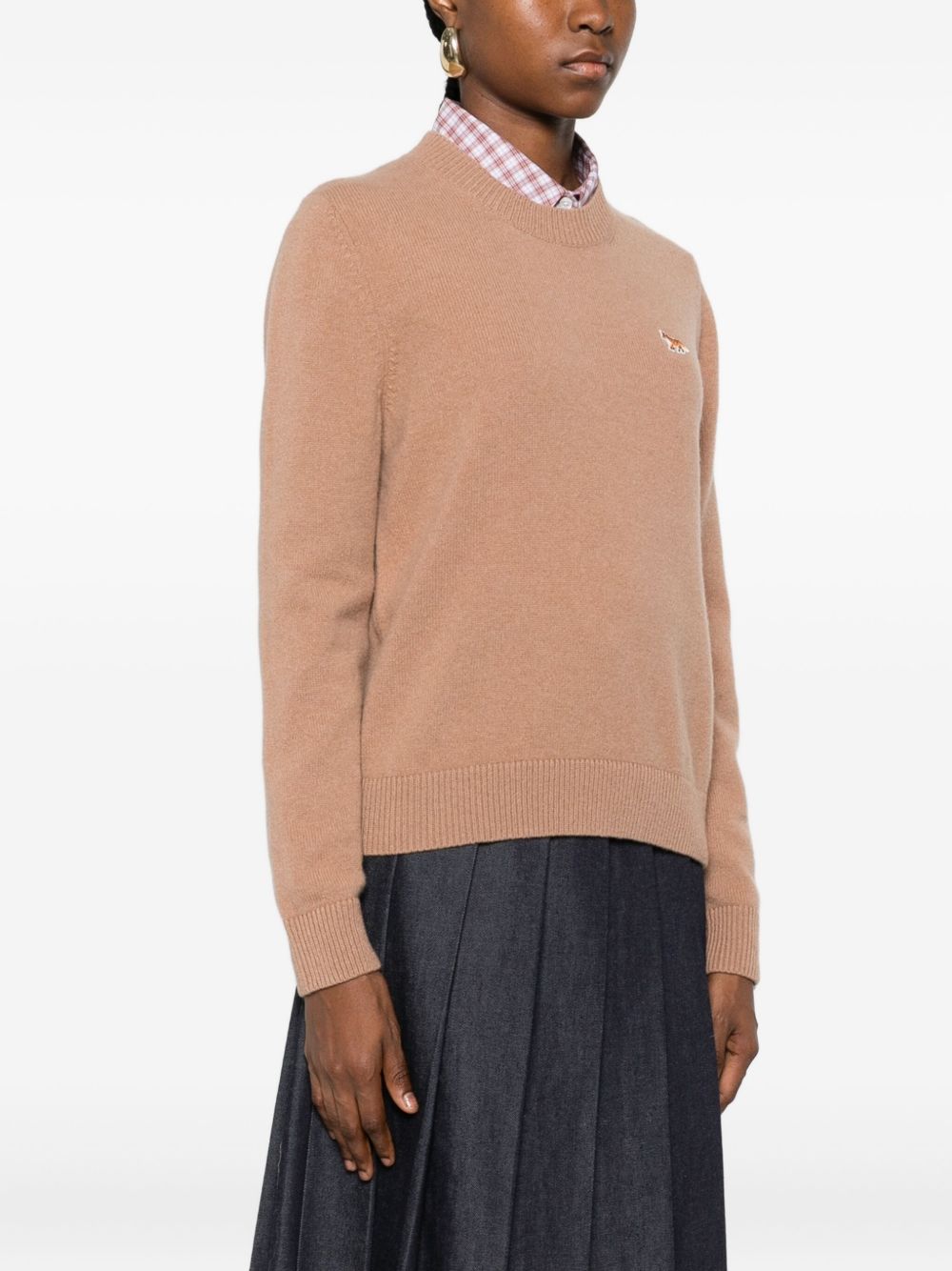 MAISON KITSUNÉ Baby Fox Wool Jumper for Women