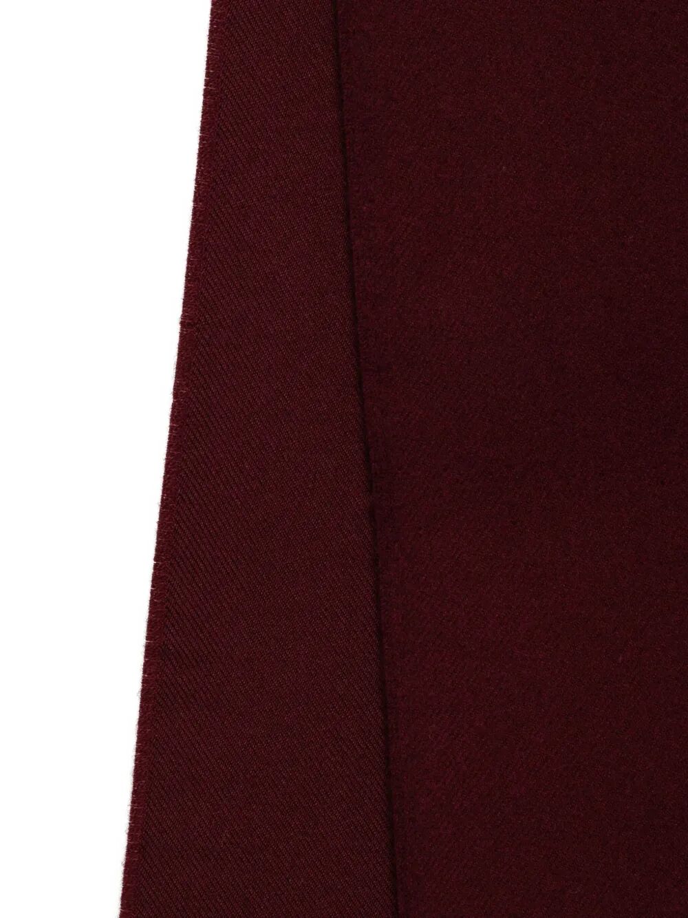 MAISON KITSUNÉ Wool Fringed Scarf 200 x 50 CM