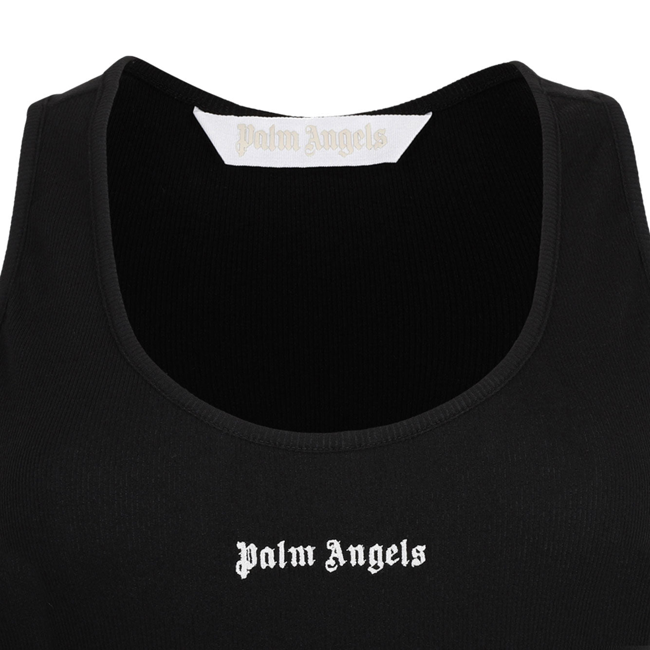 PALM ANGELS Embroidered Cotton Top for Women - SS25 Collection