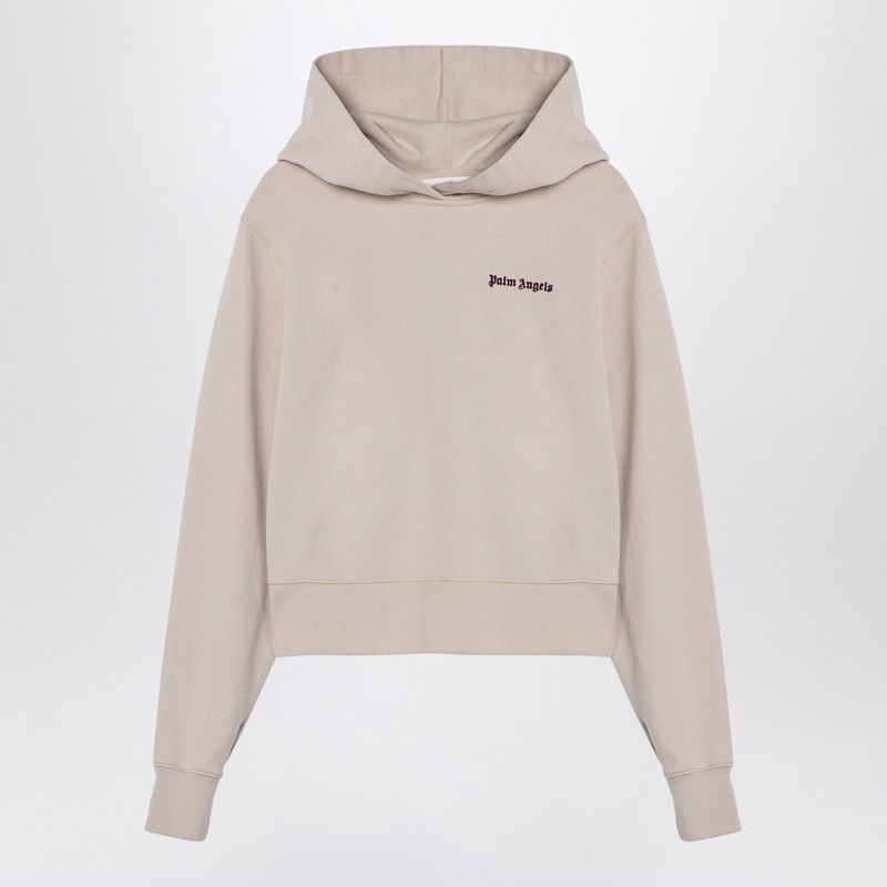 PALM ANGELS Logo Hoodie - Women's Style