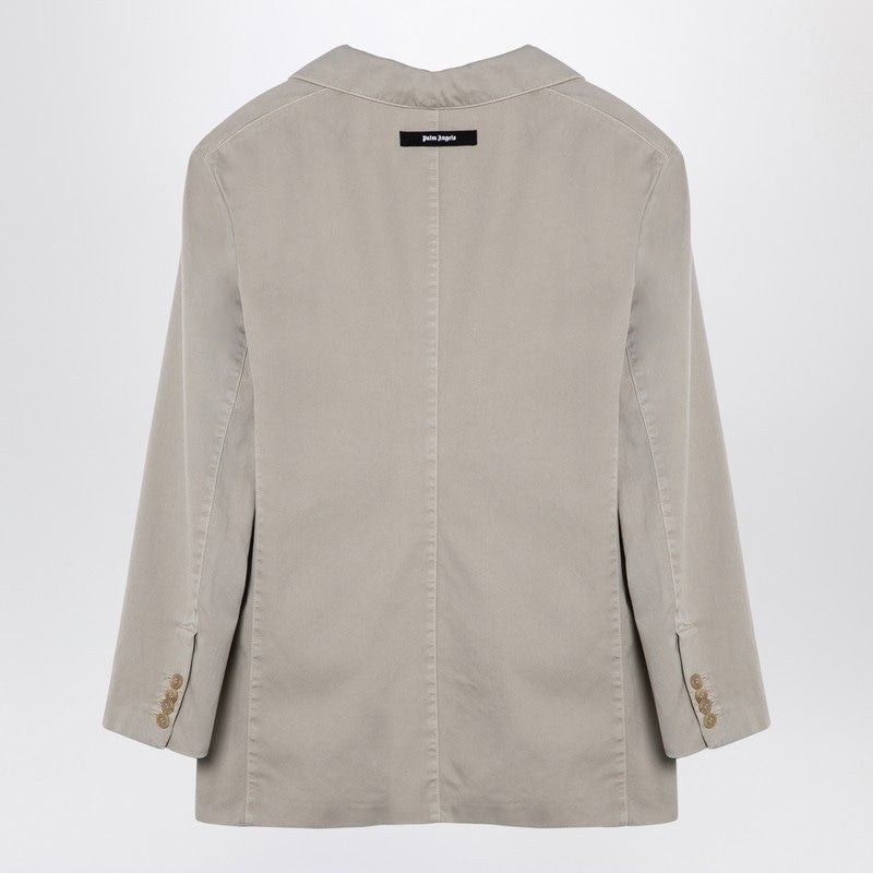 PALM ANGELS Double-Breasted Cotton Jacket for Women