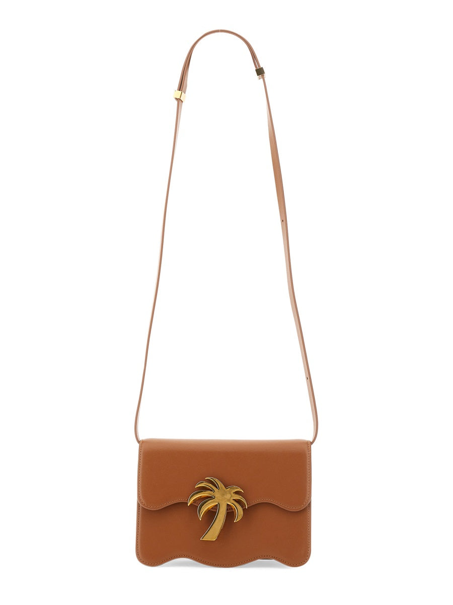 PALM ANGELS Mini Flap Closure Handbag with Front Logo
