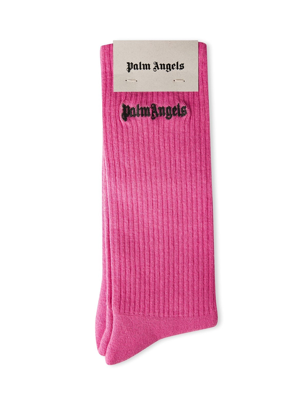 PALM ANGELS Embroidered Logo Socks - Women’s Fashion