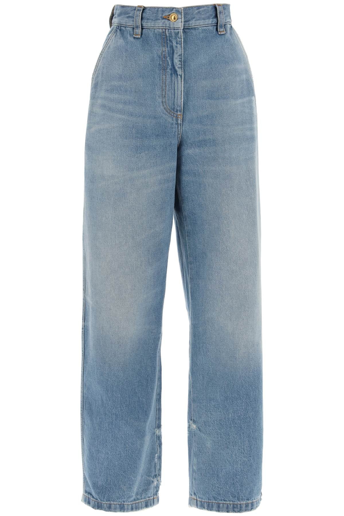 PALM ANGELS Wide-Leg Denim Jeans for Women - SS24 Collection