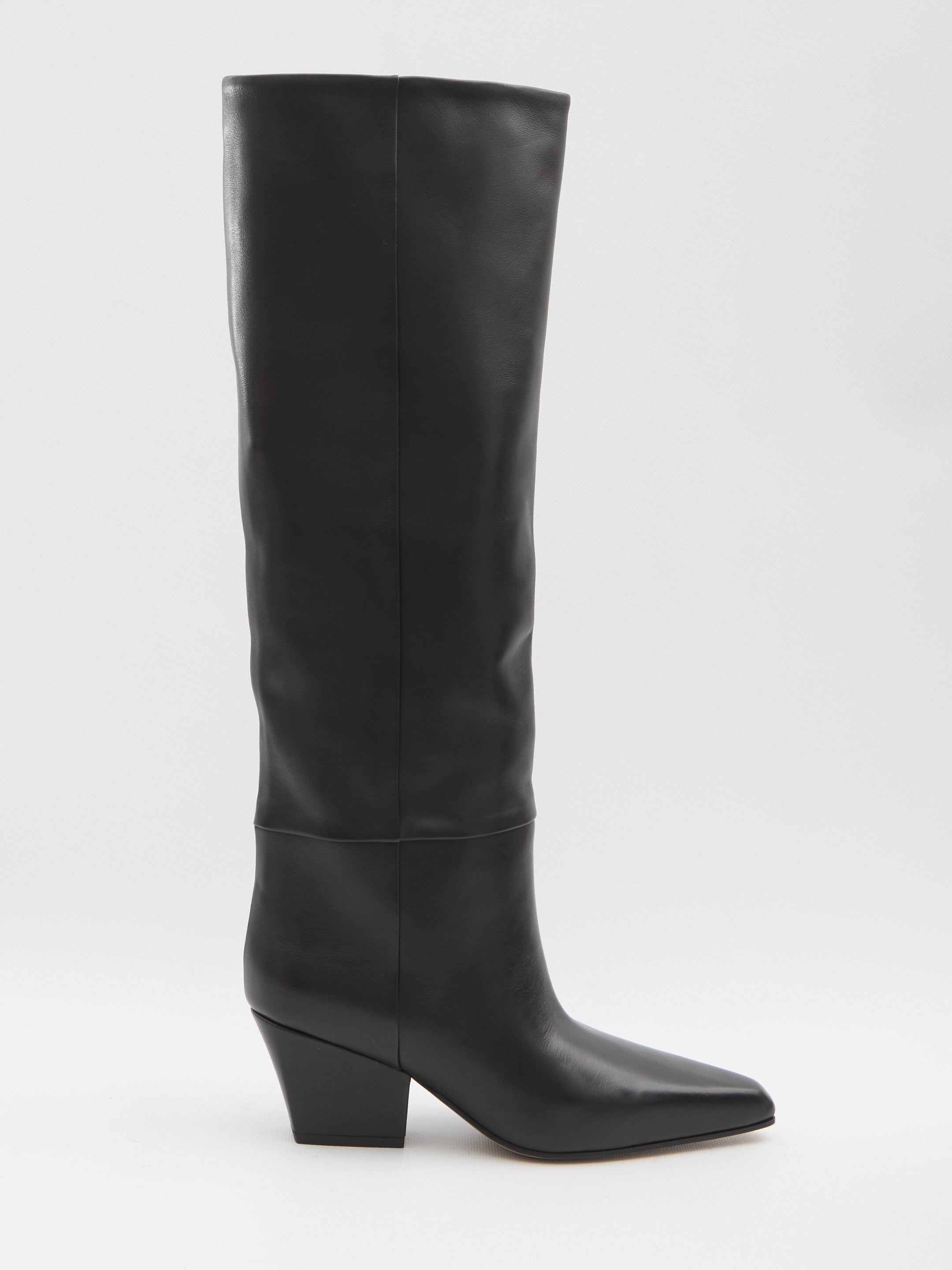 PARIS TEXAS Pointy Toe Leather Boots for Women