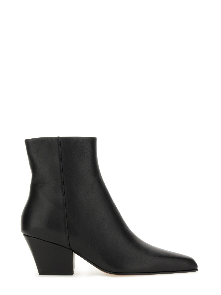 PARIS TEXAS Classic Leather Ankle Boot for Women