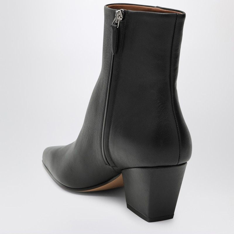PARIS TEXAS Pointed Ankle Boot with Thick Heel for Women