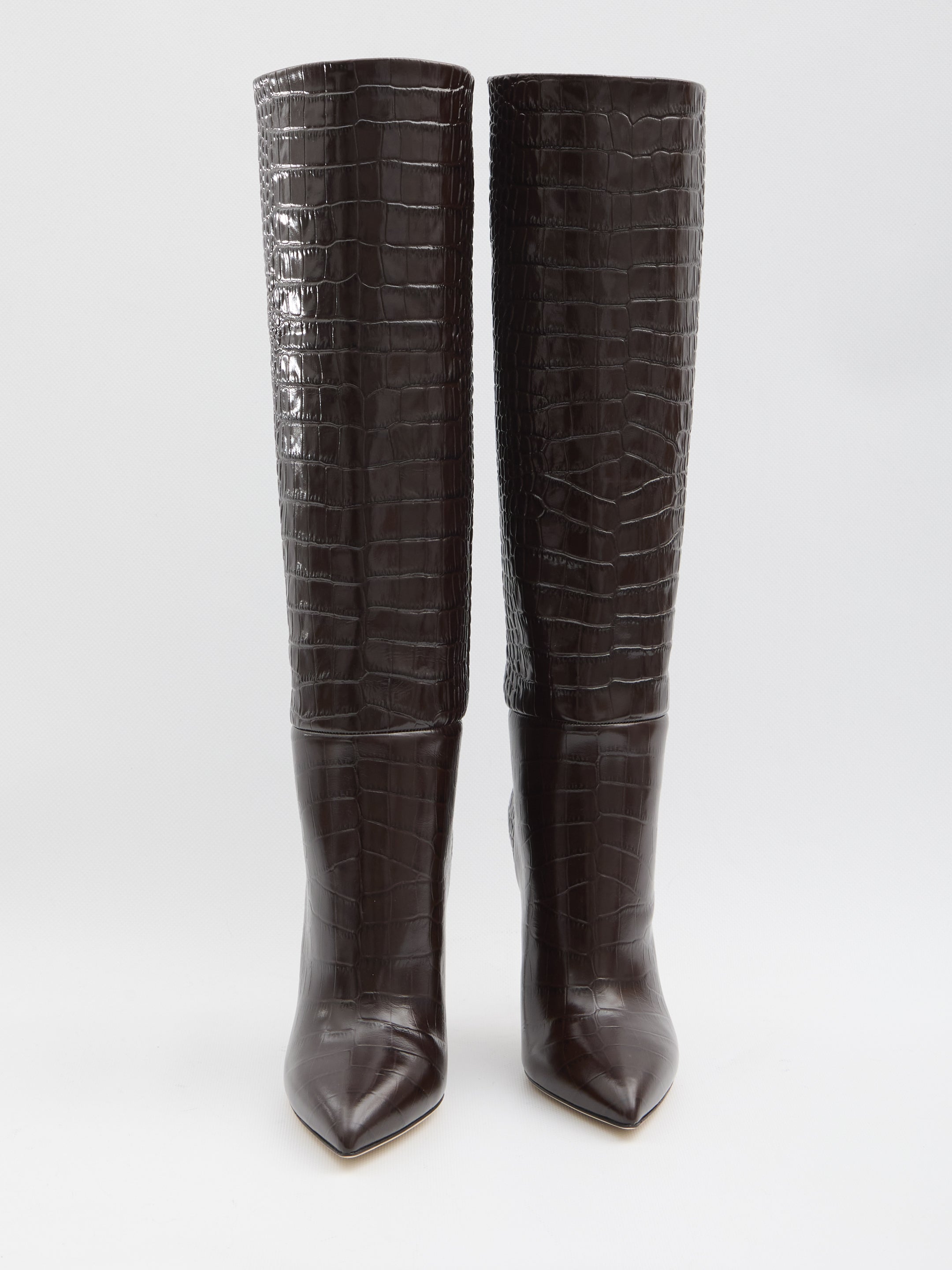 PARIS TEXAS Knee-High Stiletto Boots