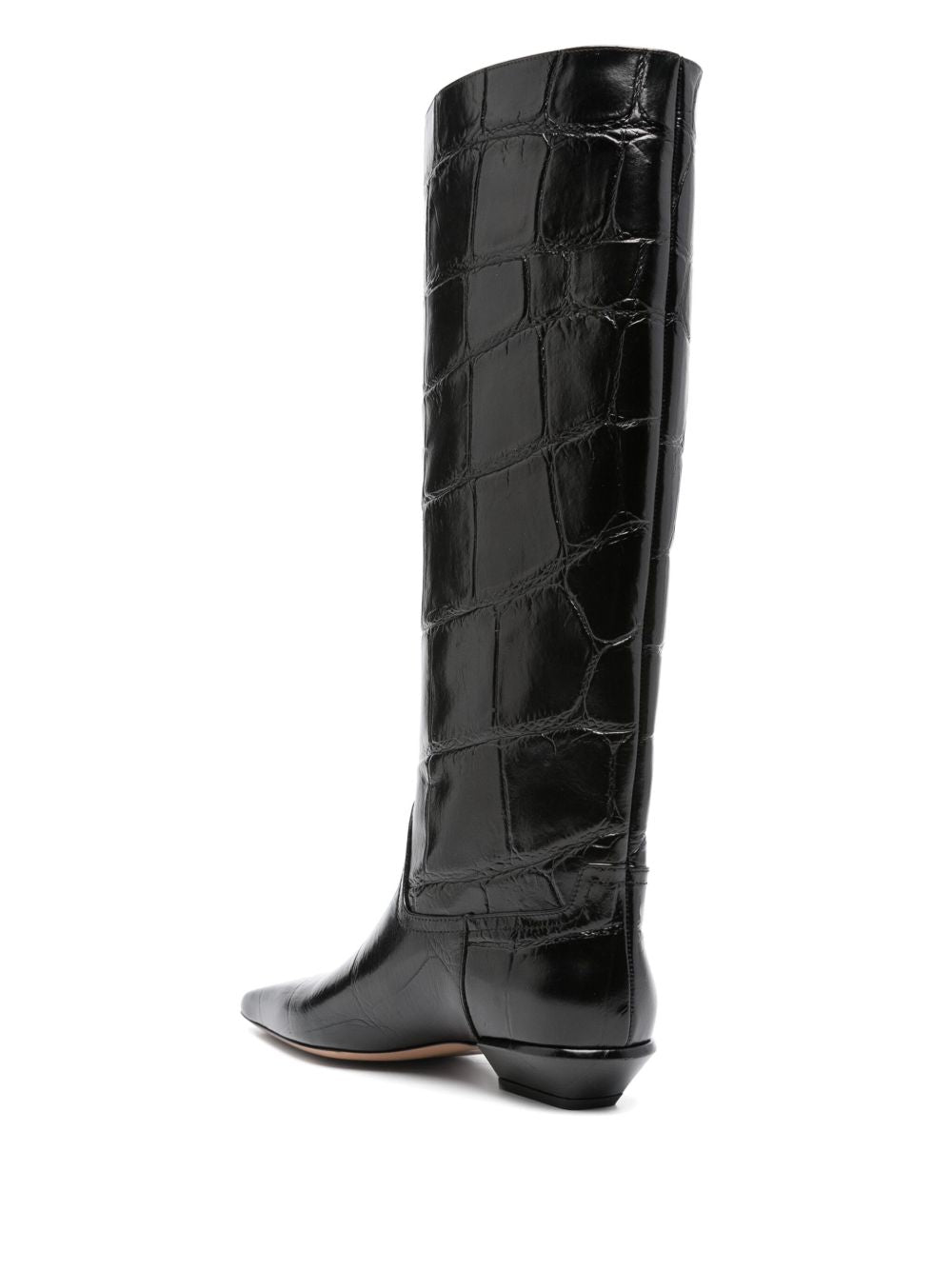 PARIS TEXAS Knee-High Chunky Heel Boots