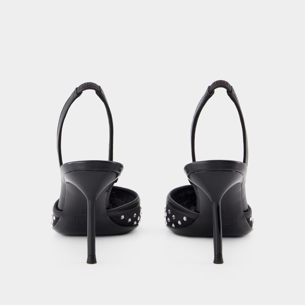 PARIS TEXAS Lidia Slingback 70 Mini Pumps